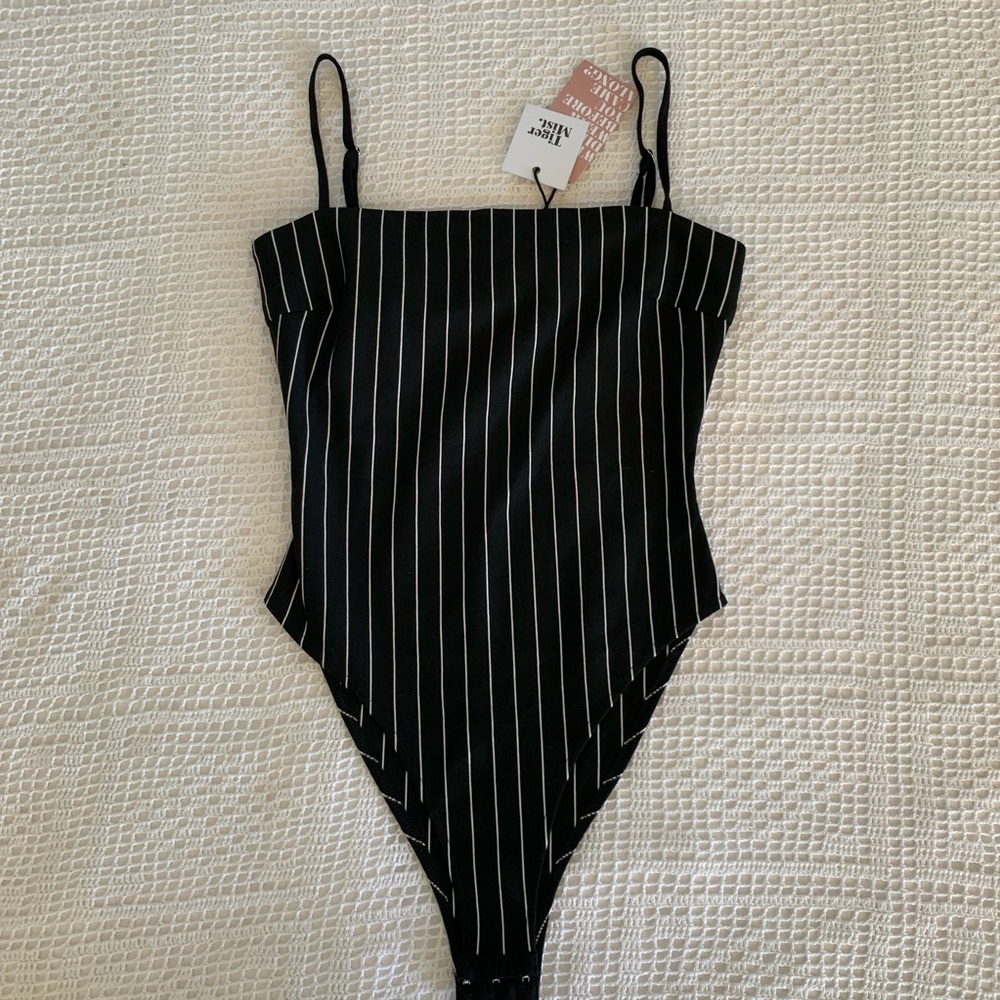 NWT Tiger Mist Anouk stripe bodysuit 1407 1408 - Picture 2 of 7